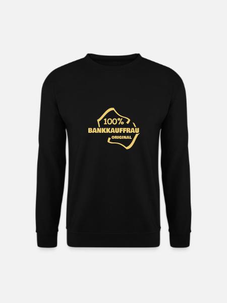Bankkauffrau - Unisex Pullover - Schwarz
