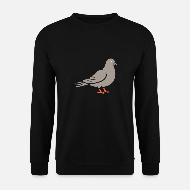 pigeon - Unisex Sweatshirt - black