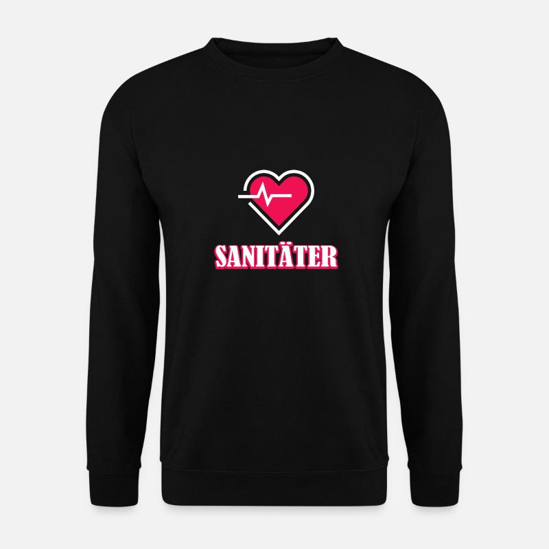 Sanitäter - Unisex Pullover - Schwarz