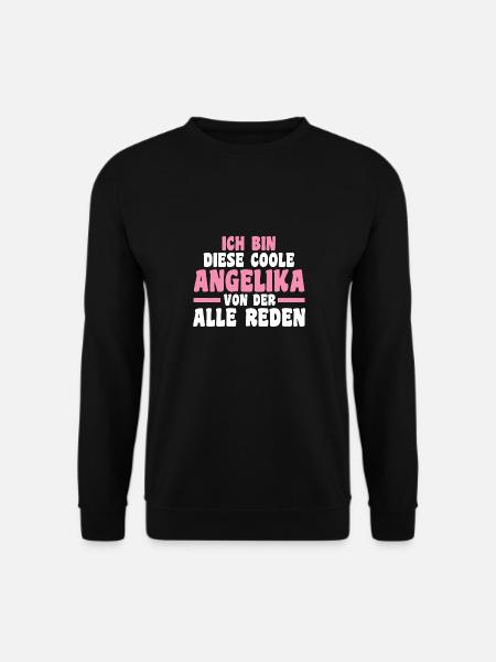 Angelika - Unisex Pullover - Schwarz