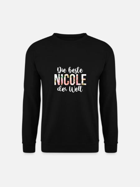 Nicole - Unisex Pullover - Schwarz