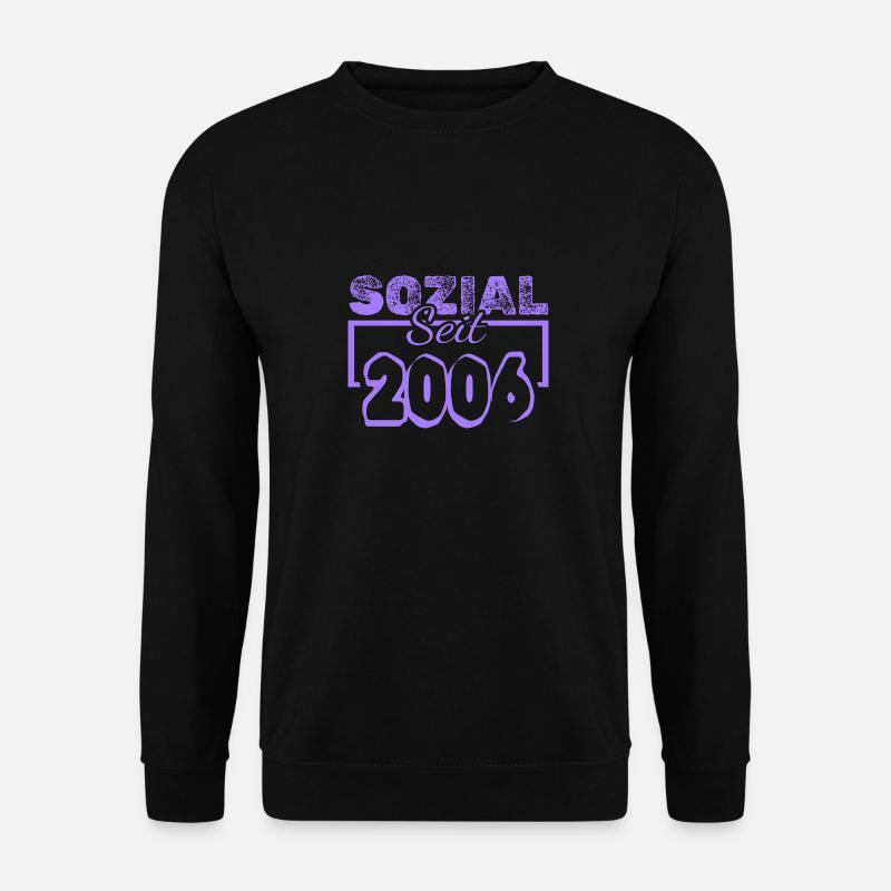 seit 2006 - Unisex Pullover - Schwarz