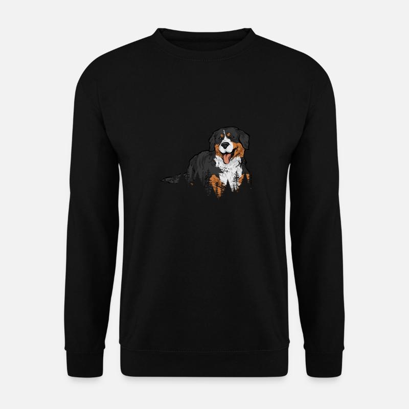 Bernese Mountain Dog - Unisex Sweatshirt - black