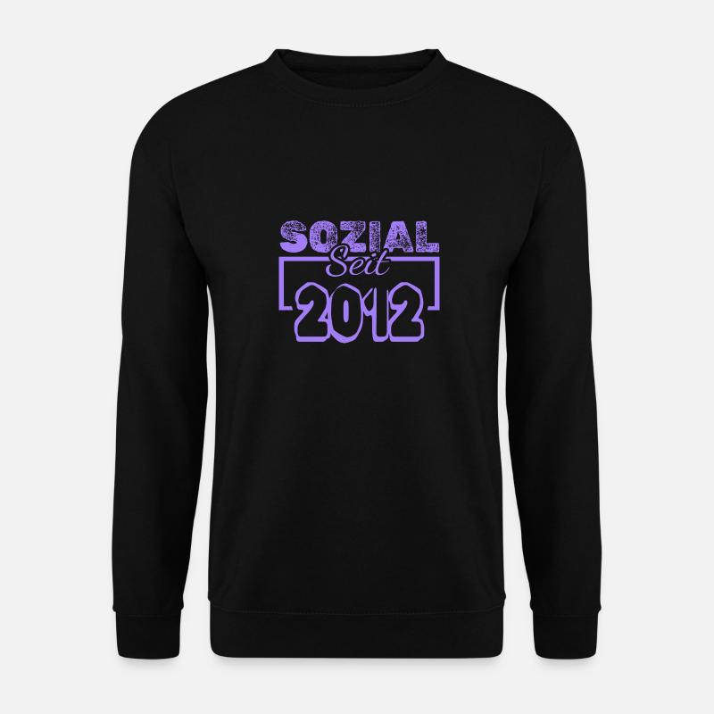 Sozialarbeiter 2012 - Unisex Pullover - Schwarz