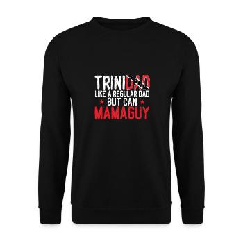 Drapeau de Trinité-et-Tobago - Sweat-shirt Unisexe - noir - Devant - Alina (178cm) & Michal (187cm)