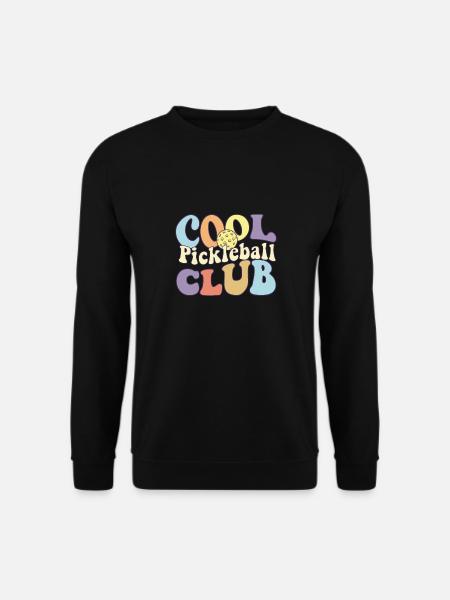 Cool Pickleball Club Dink Squad Pickleball Player - Unisex Pullover - Schwarz