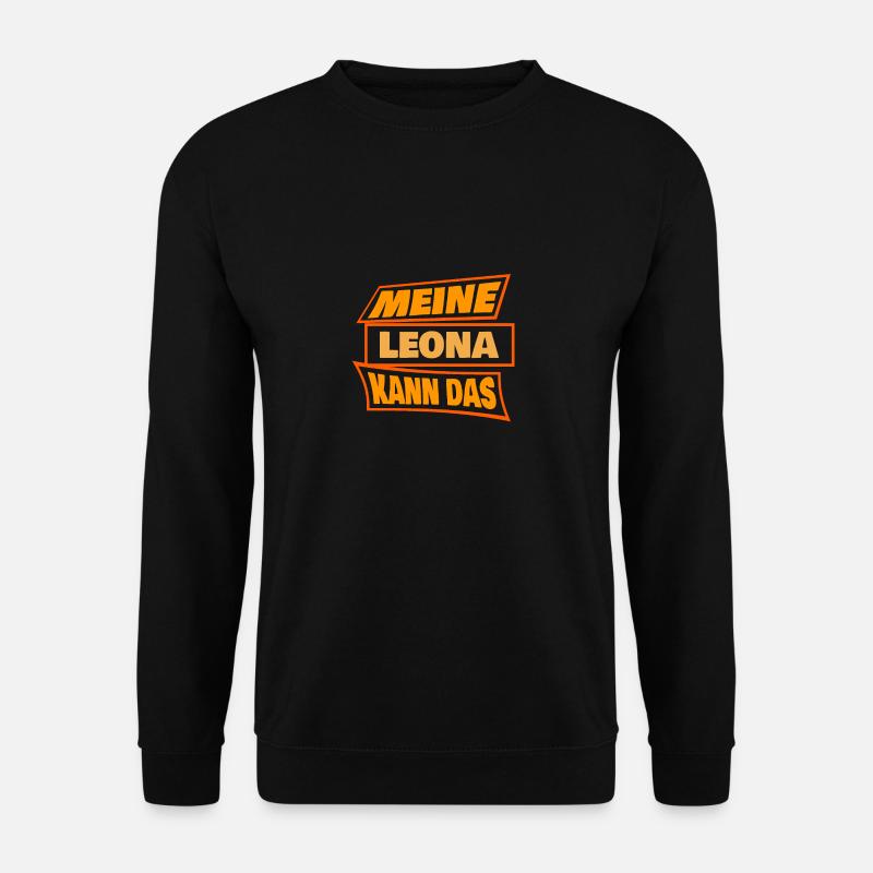 Leona - Unisex Pullover - Schwarz