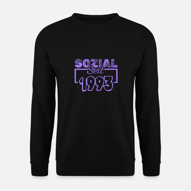 Sozialarbeiter 1993 - Unisex Pullover - Schwarz