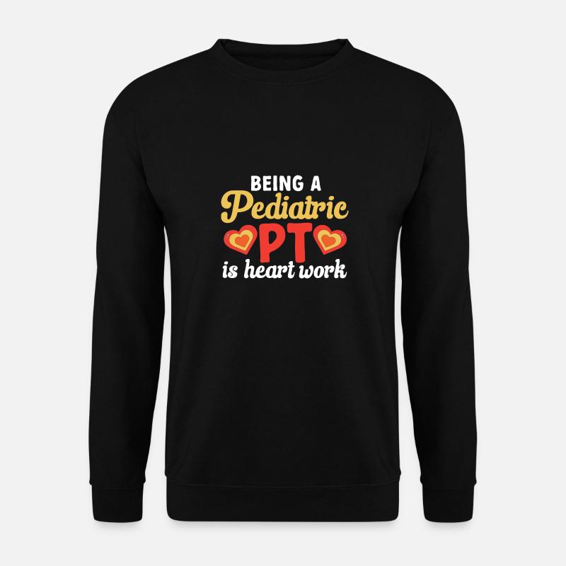 Physiotherapy Paediatric physiotherapist - Unisex Sweatshirt - black