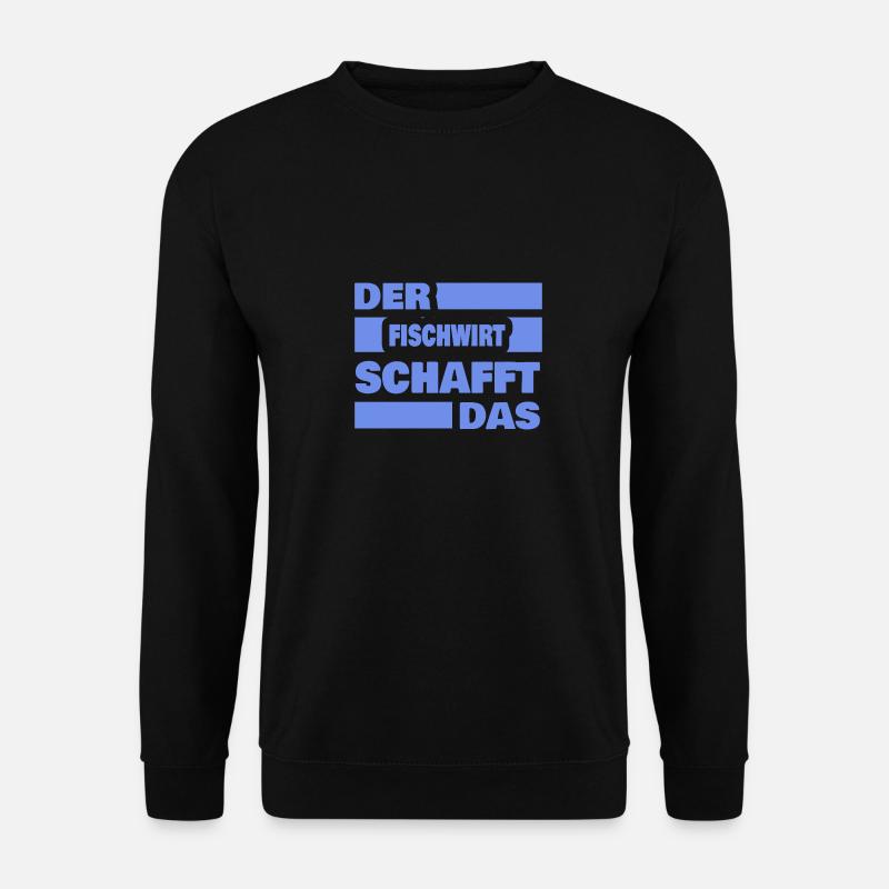 Fischwirt - Unisex Pullover - Schwarz