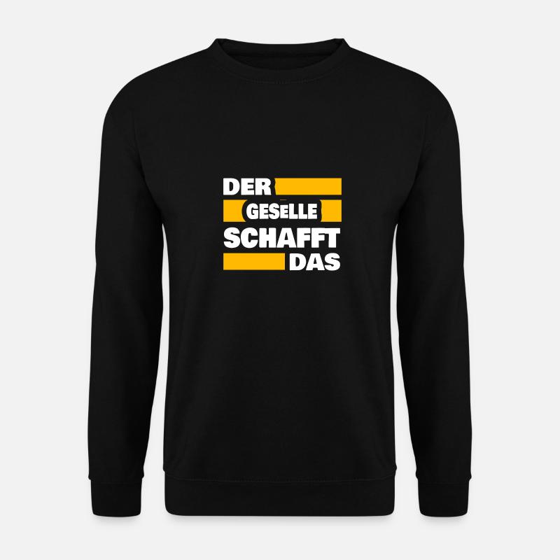 Le compagnon comme travail - Sweat-shirt Unisexe - noir