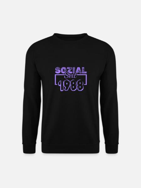 Social Worker 1988 - Unisex Sweatshirt - black