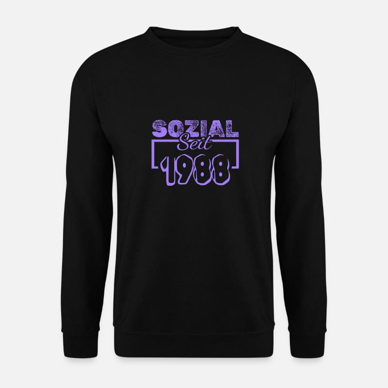 Social Worker 1988 - Unisex Sweatshirt - black