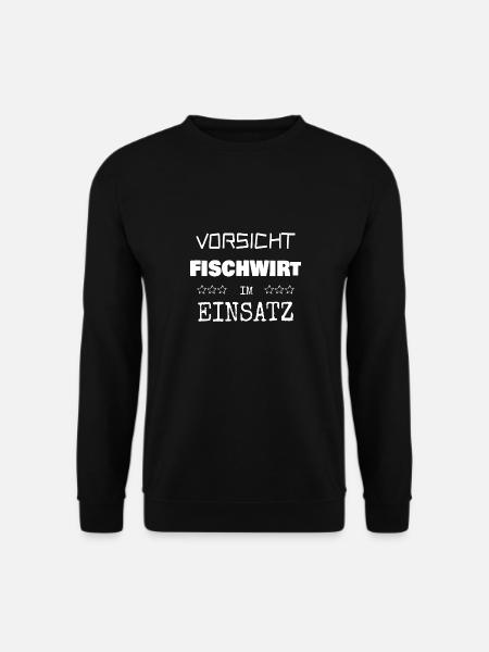 Gift for Fisherman - Unisex Sweatshirt - black