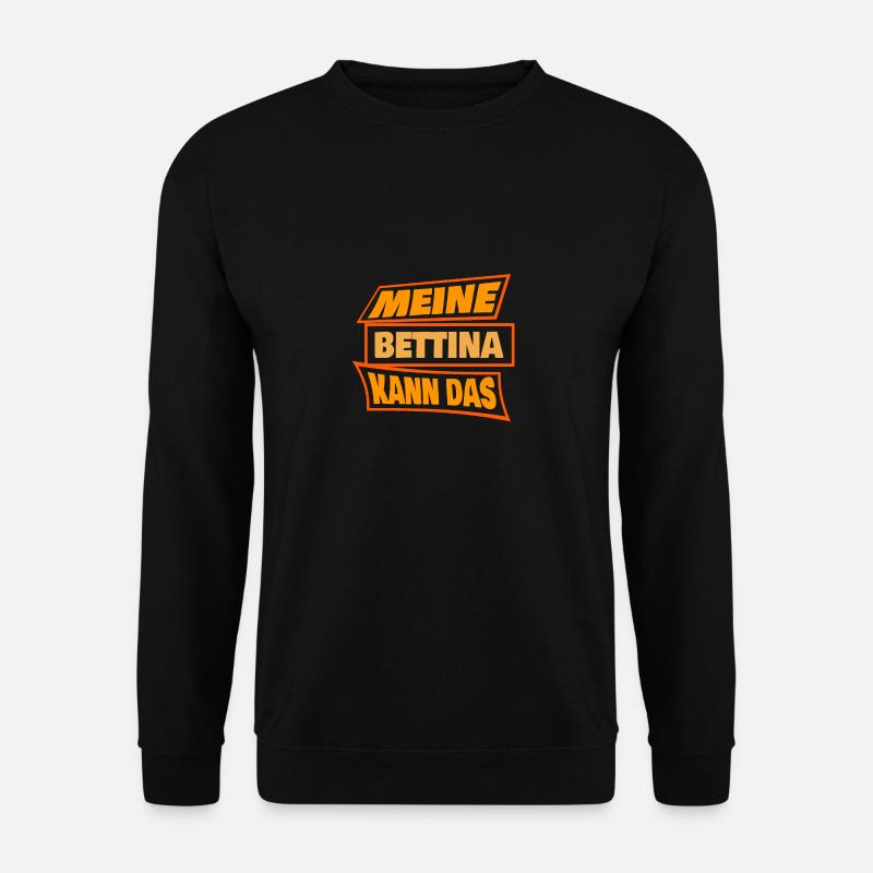 Bettina - Unisex Pullover - Schwarz