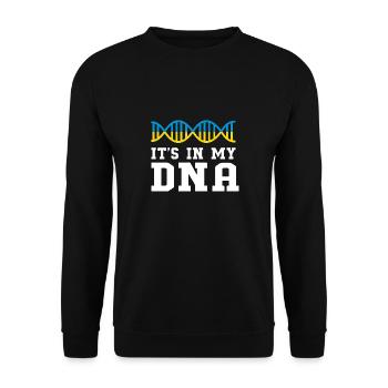 Ukraine - Unisex Sweatshirt - black - Front - Alina (178cm) & Michal (187cm)