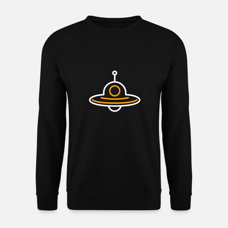 fliegende Untertasse - Unisex Pullover - Schwarz