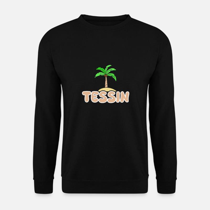 Tessin als Tessin - Unisex Pullover - Schwarz