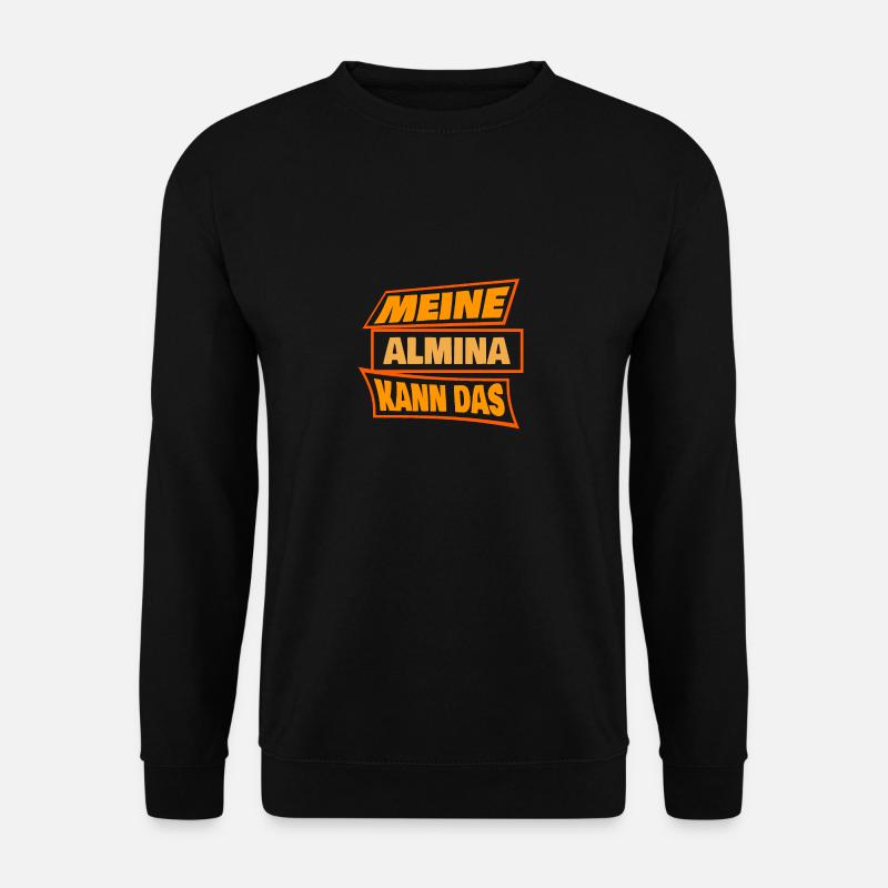 Geschenk für Almina - Unisex Pullover - Schwarz