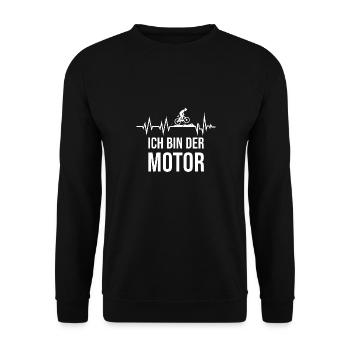Vélo Disant VTT Vélo de route E-Bike - Sweat-shirt Unisexe - noir - Devant - Alina (178cm) & Michal (187cm)