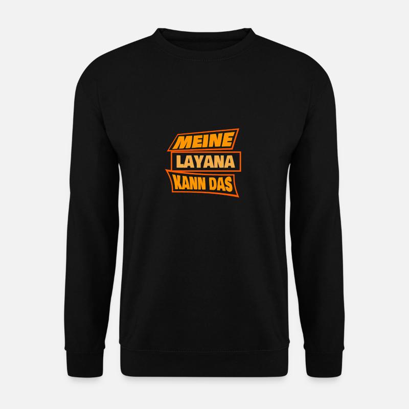 Gift for Layana - Unisex Sweatshirt - black