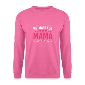 Weimaraner - Unisex Pullover - Pink - Vorne