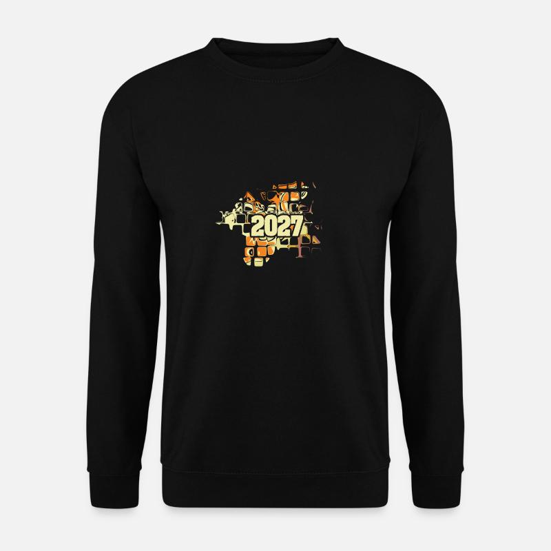 Flowerpower 2027 - Unisex Pullover - Schwarz