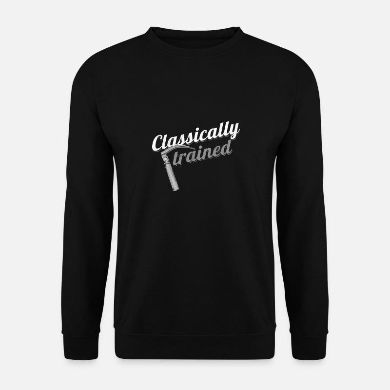 Classically Trained Laryngoscope Anesthetist - Sweat-shirt Unisexe - noir