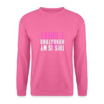 Akrobat Turner Gymnastik Turnen Tumbling - Unisex Pullover - Pink - Vorne