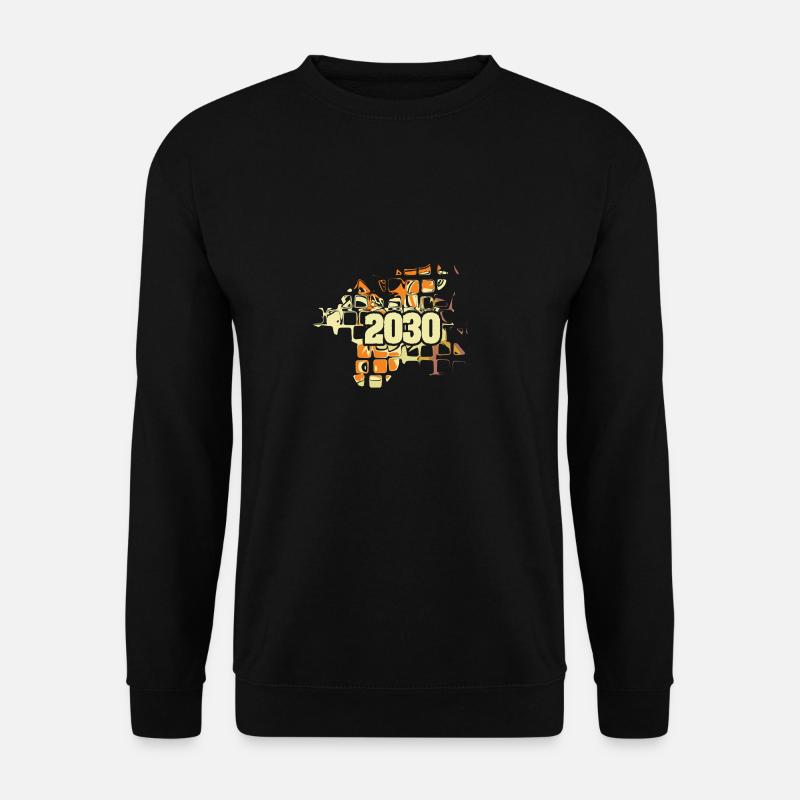 2030 2030 - Unisex Pullover - Schwarz