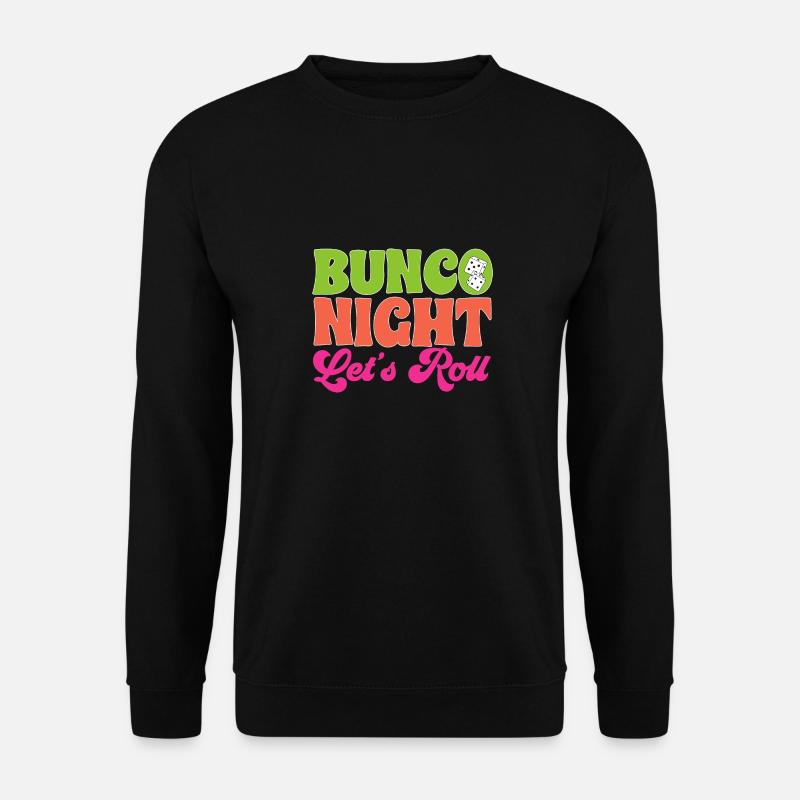 Bunco Dice Game - Unisex Sweatshirt - black
