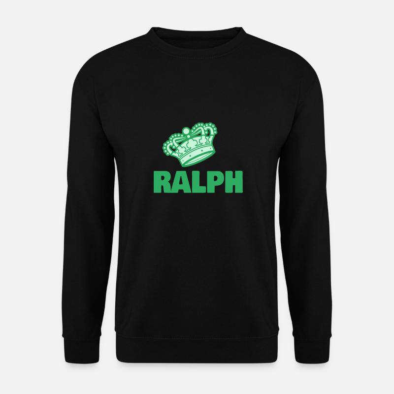 First name Ralph - Unisex Sweatshirt - black