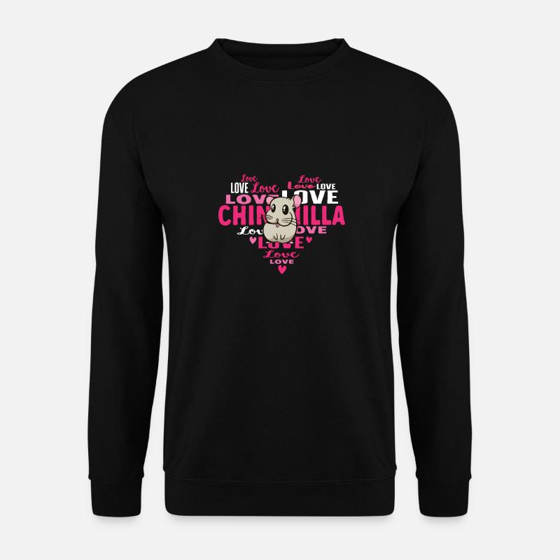 Chinchilla - Unisex Sweatshirt - black