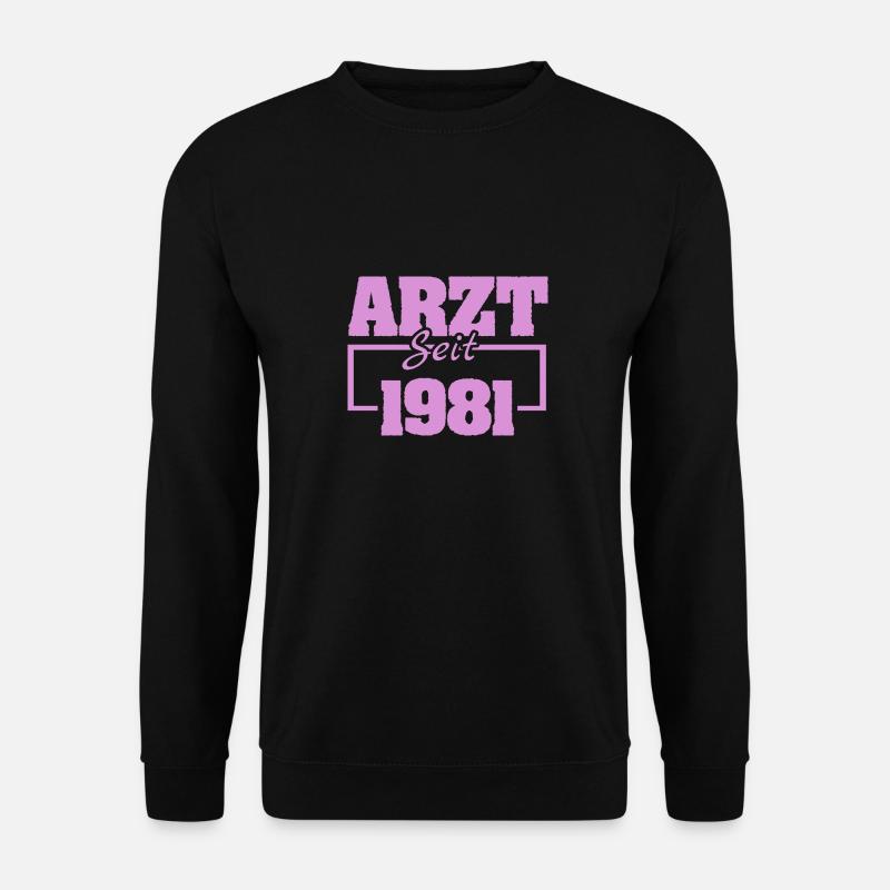 1981 - Unisex Pullover - Schwarz