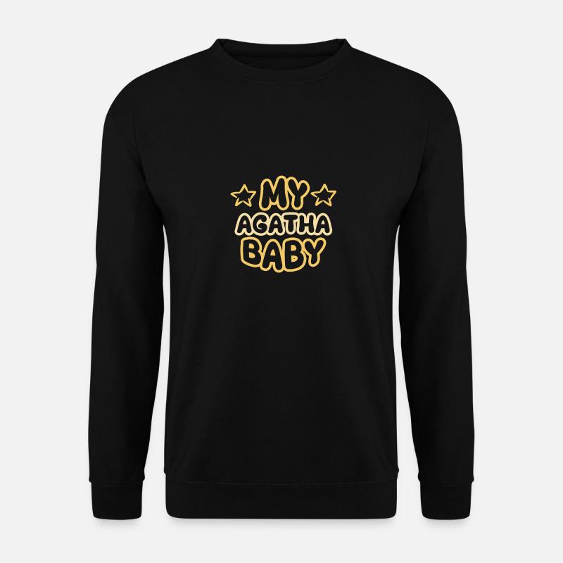 Cadeau pour Agatha - Sweat-shirt Unisexe - noir