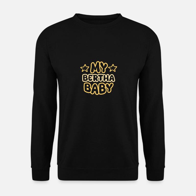 Gift for Bertha - Unisex Sweatshirt - black
