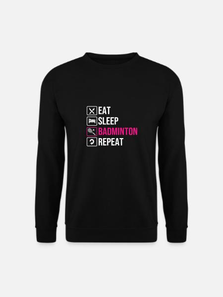 Badminton - Unisex Sweatshirt - black