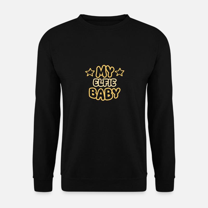 Naissance d’Elfie - Sweat-shirt Unisexe - noir