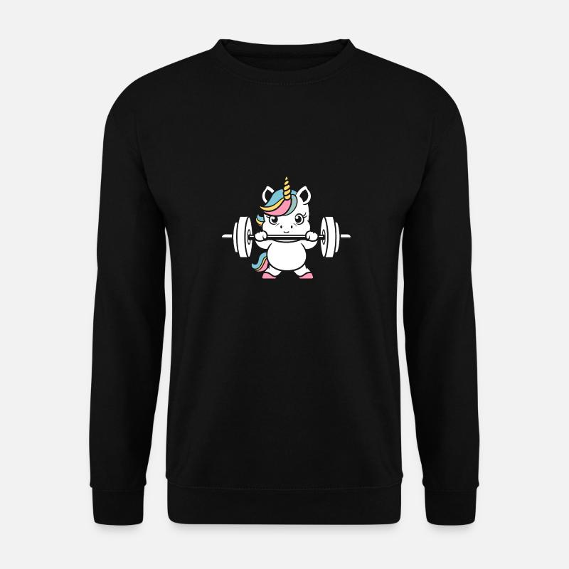 Humor Bodybuilding - Unisex Pullover - Schwarz