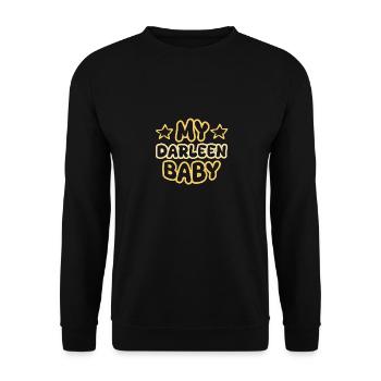 Darleen - Sweat-shirt Unisexe - noir - Devant - Alina (178cm) & Michal (187cm)