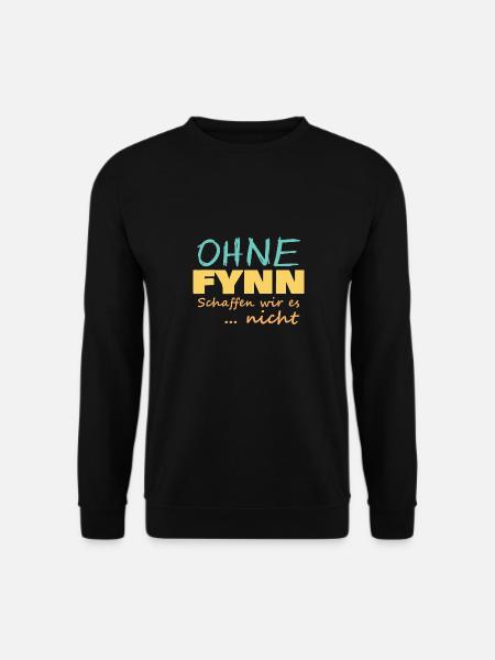 Fynn - Unisex Pullover - Schwarz