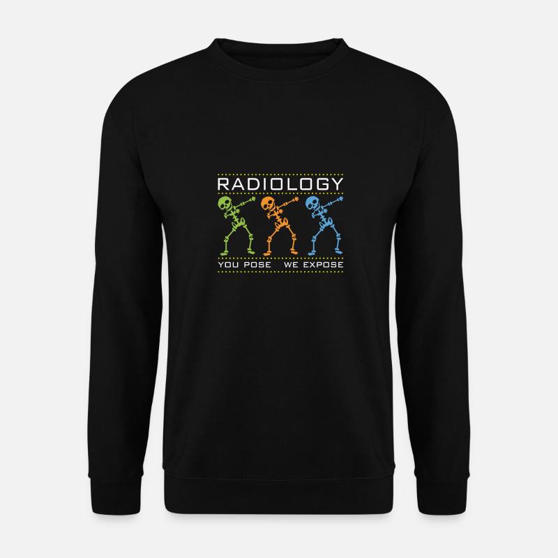 Tanzende Skelette Radiologie - Unisex Pullover - Schwarz