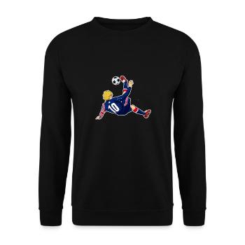 Équipe d’Australie de football I Football - Sweat-shirt Unisexe - noir - Devant - Alina (178cm) & Michal (187cm)