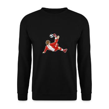 Équipe nationale canadienne de soccer I Football Canada - Sweat-shirt Unisexe - noir - Devant - Alina (178cm) & Michal (187cm)