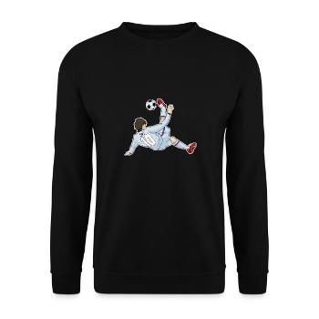 Équipe de Corée du Sud de football I Football - Sweat-shirt Unisexe - noir - Devant - Alina (178cm) & Michal (187cm)