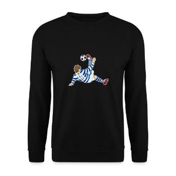 Équipe d’Uruguay de football I Football Uruguay - Sweat-shirt Unisexe - noir - Devant - Alina (178cm) & Michal (187cm)