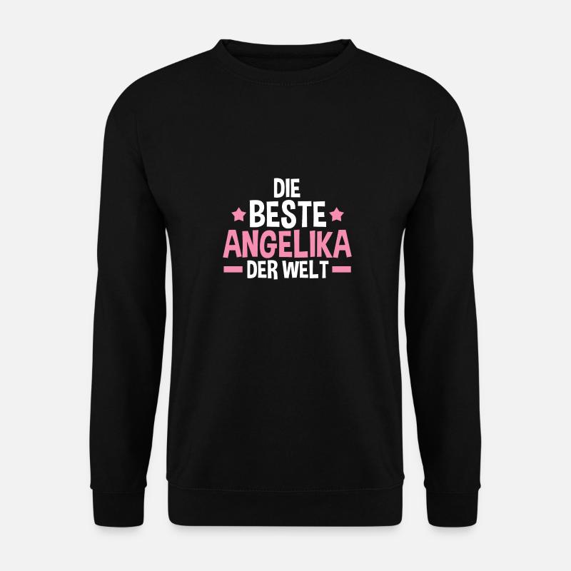 Angelika - Unisex Pullover - Schwarz