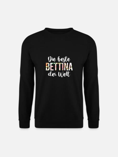 Bettina - Unisex Pullover - Schwarz