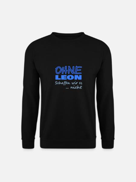 Hero leon - Unisex Pullover - Schwarz