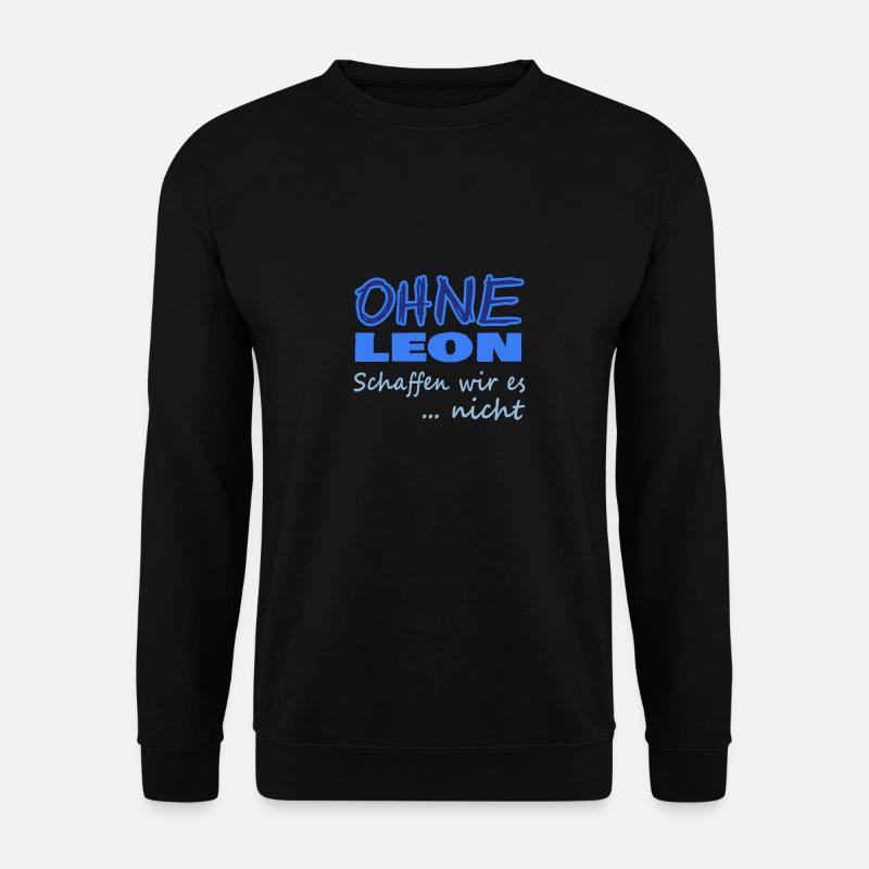 Hero leon - Unisex Pullover - Schwarz